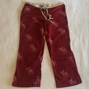 Abercrombie & Fitch Red Moose Flannel Pajama Pants